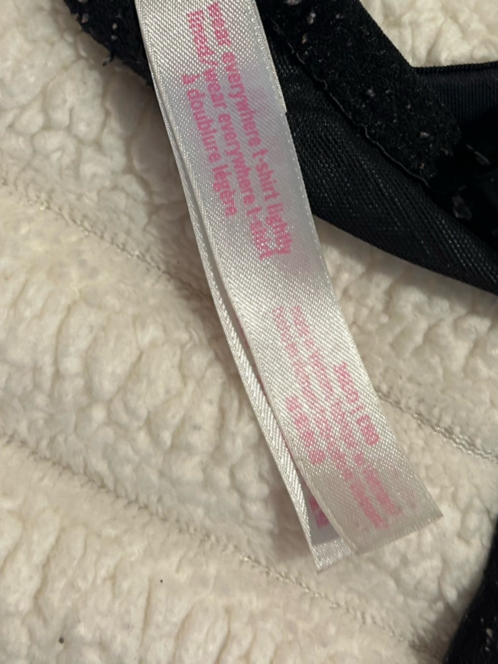 Victoria's Secret PINK Wear Everywhere Women’s T-Shirt bra Size 36DD/GENTLY WORN - Picture 5 of 6